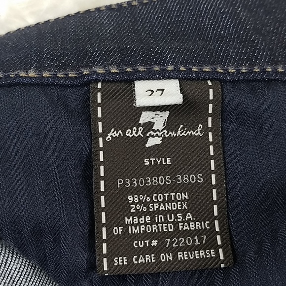 Seven for all mankind dark wash gingerjeans - Picture 5 of 5